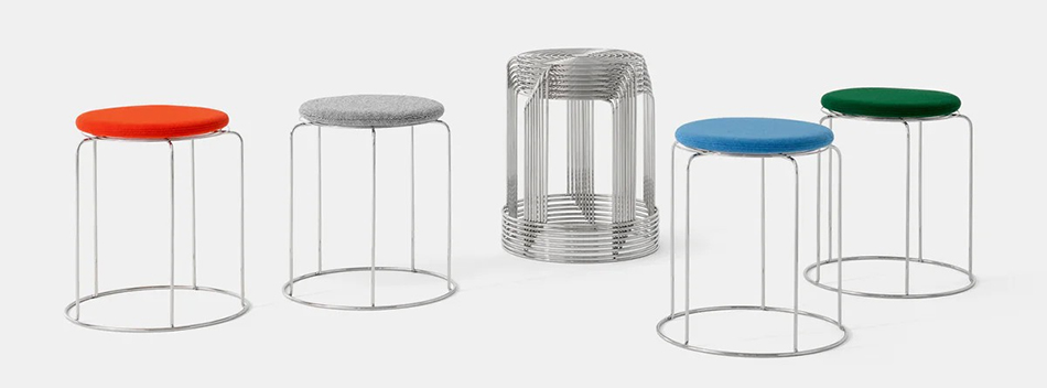 Custom Wire Stool