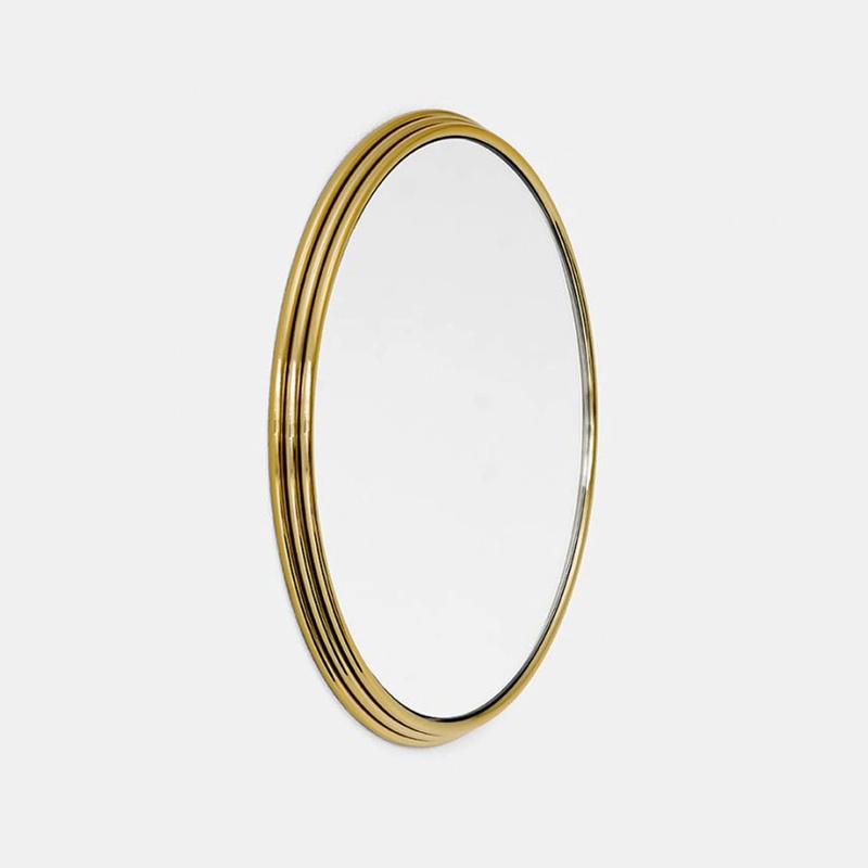 Layered Round Wall Mirror