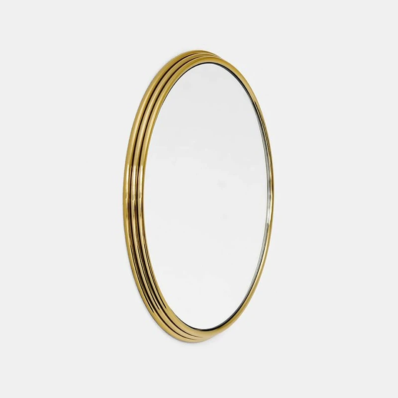 Layered Round Wall Mirror