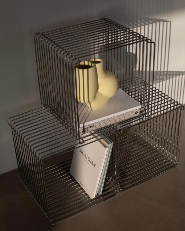 Modern Metal Wire Storage Project – Europe