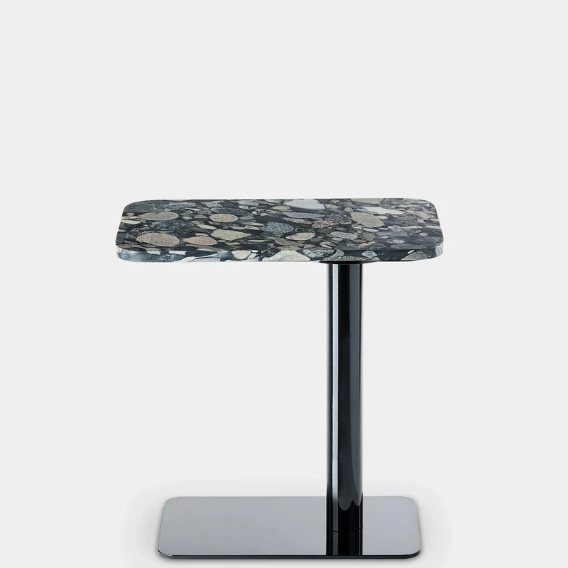 Minimalist C-Frame Side Table