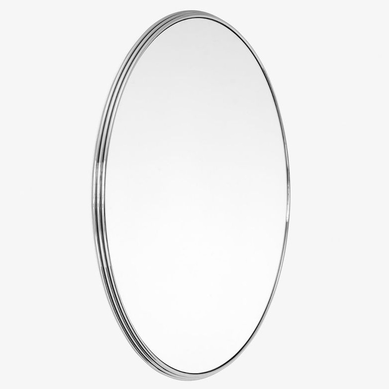Layered Round Wall Mirror