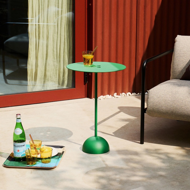 Minimalist Dome-Base Side Table