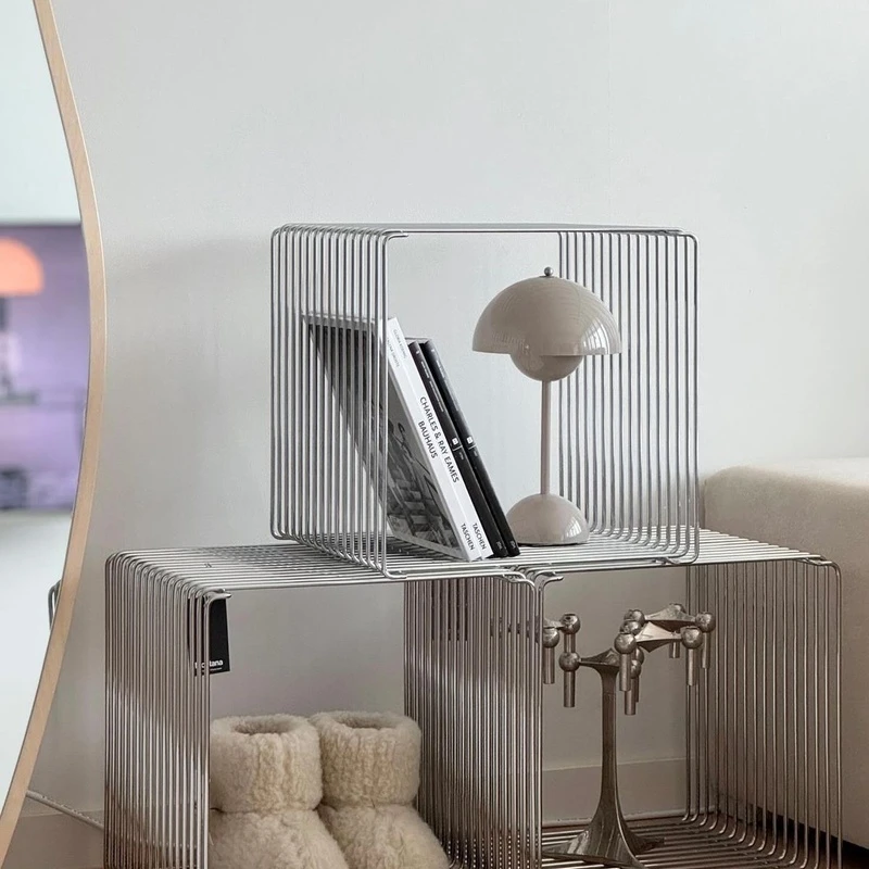 Minimalist Wireframe Side Table