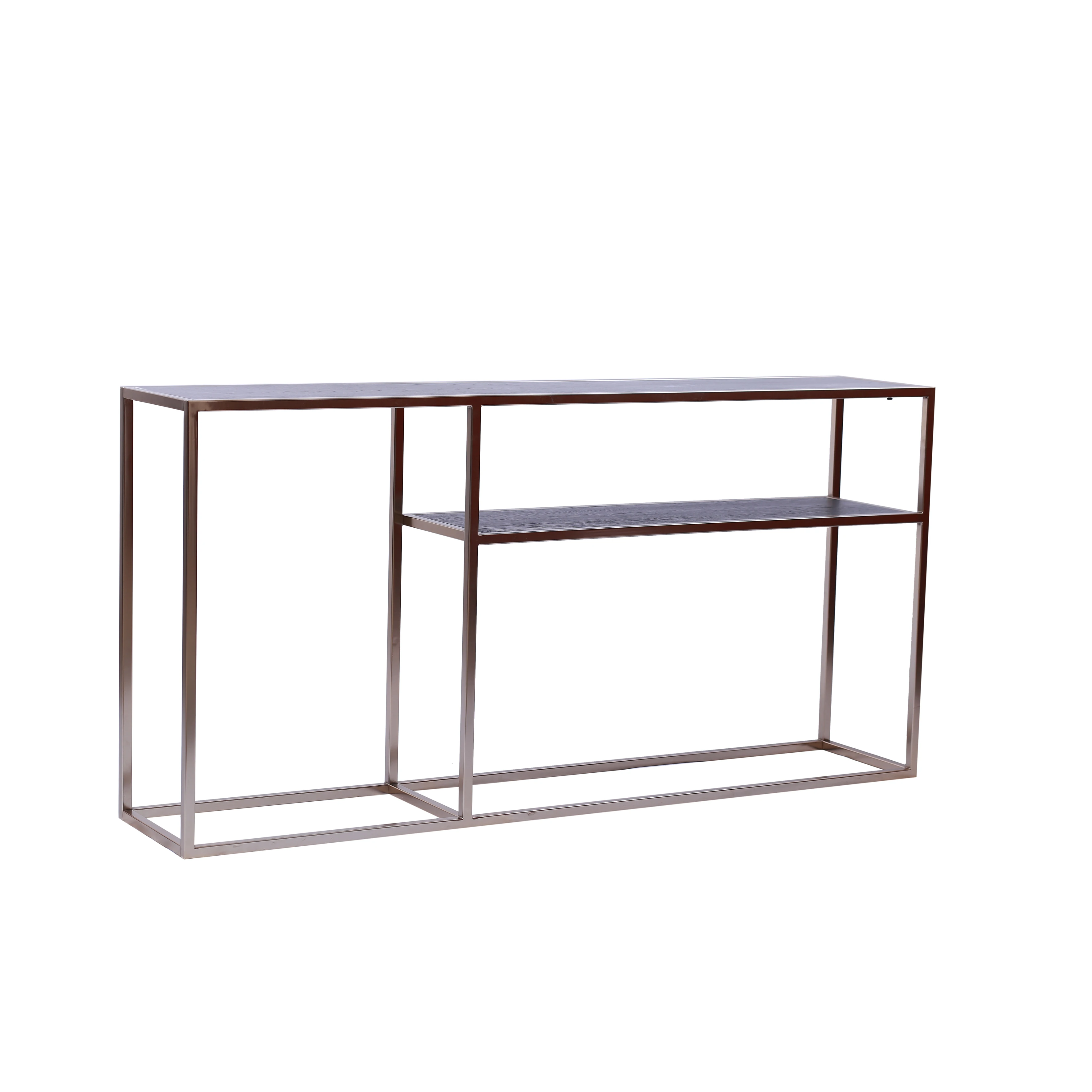Console Table with Open Shelf