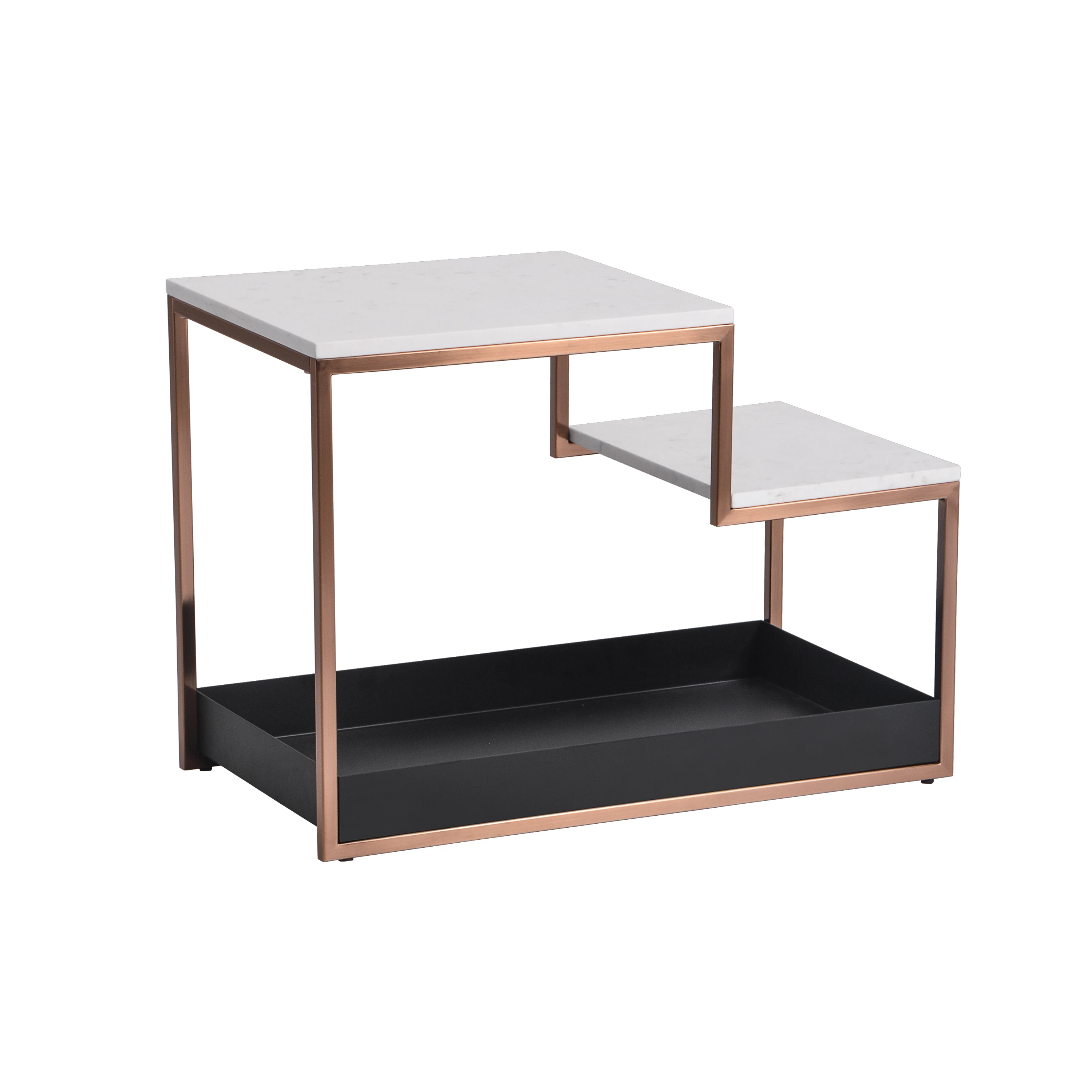 Step Side Table / End Table (Marble)