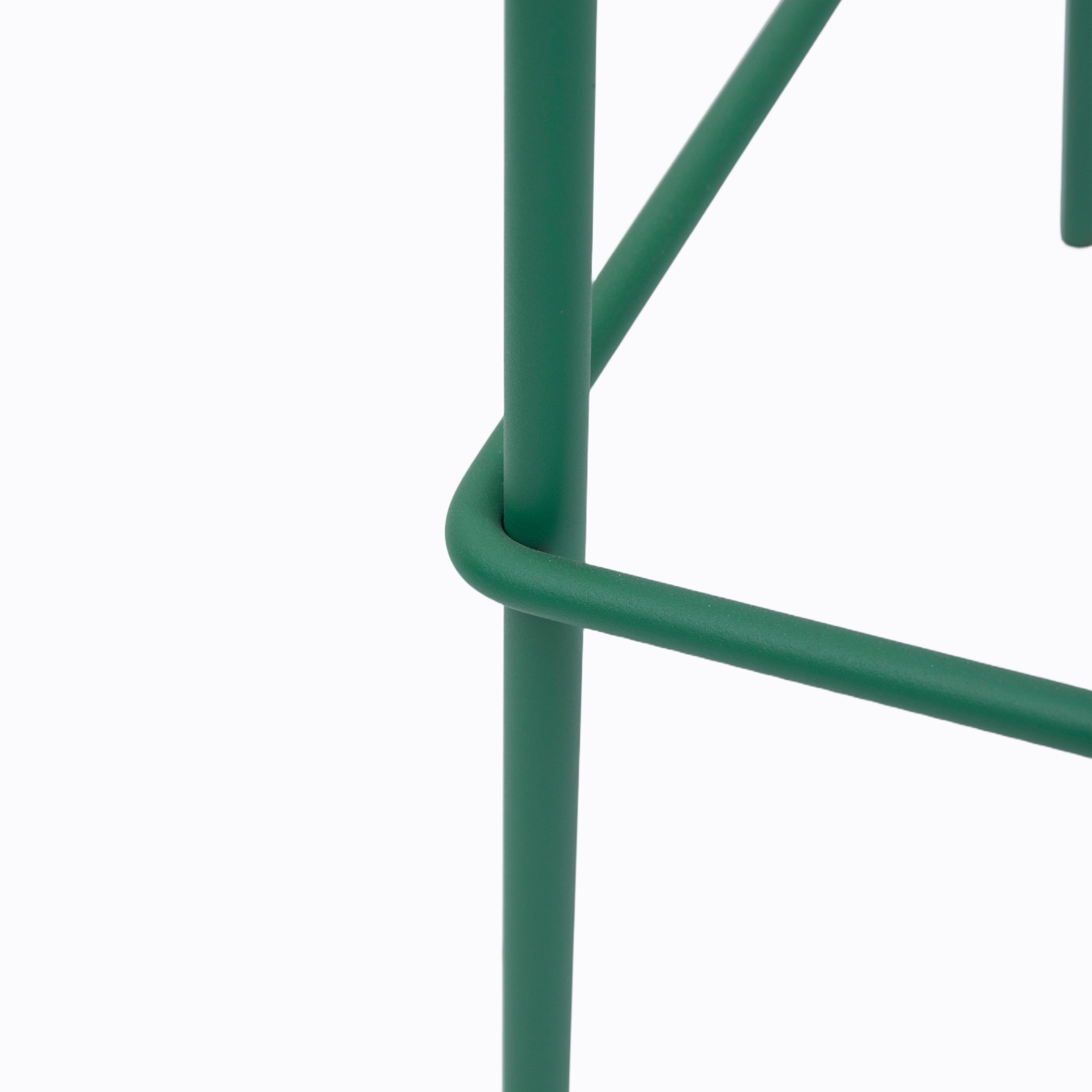 Modern Green Wire Bar Stool