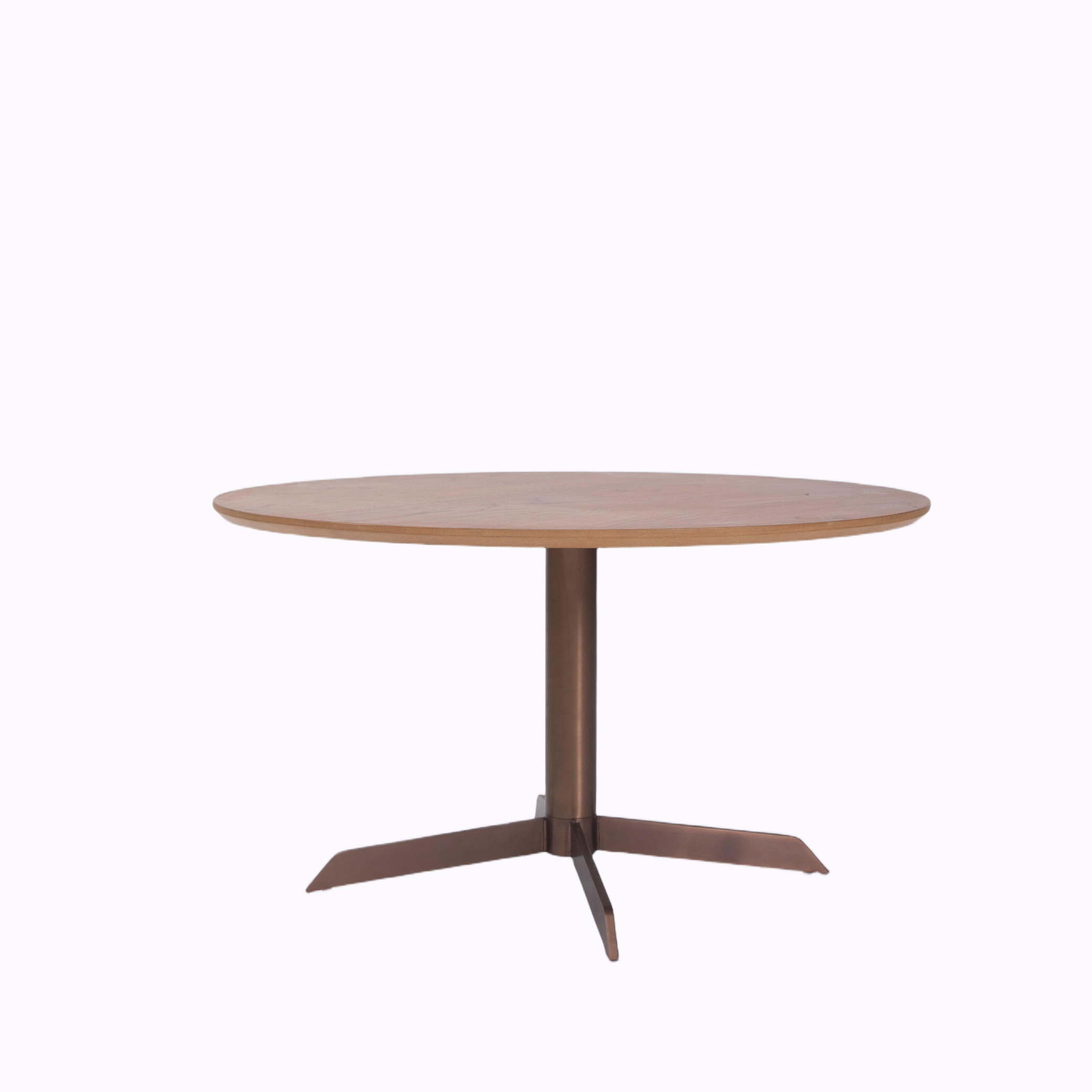 Walnut Round Dining Table
