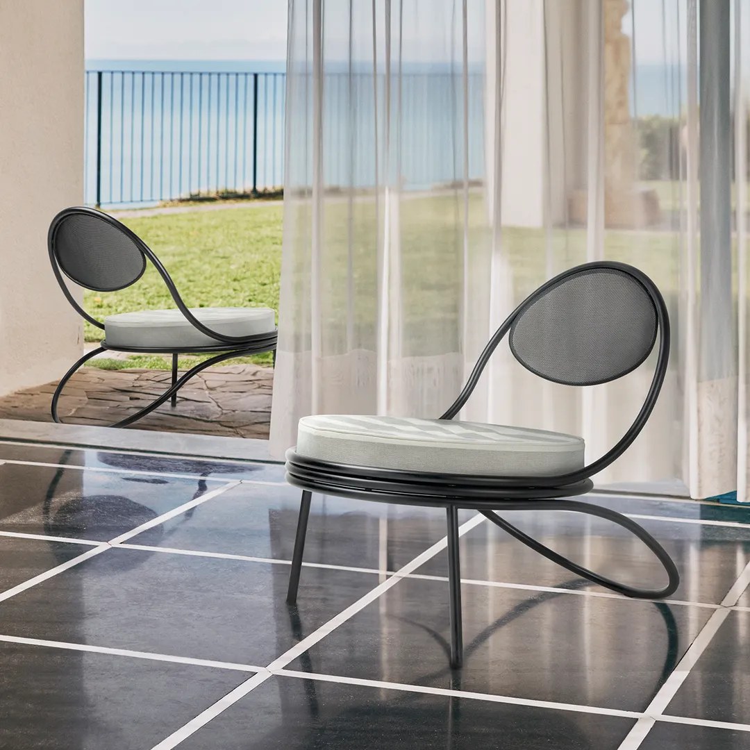 Copacabana Lounge Chair（black）