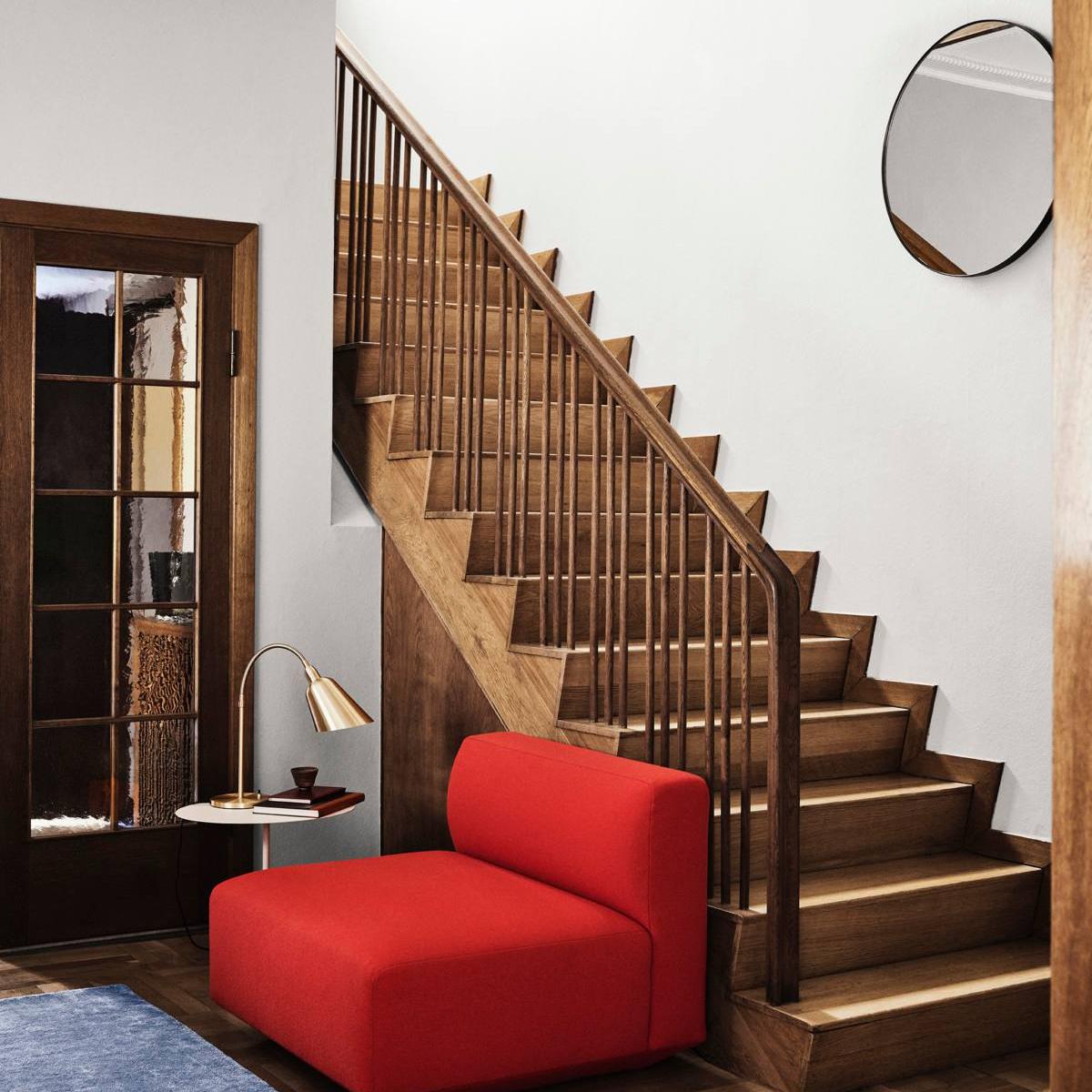 Layered Round Wall Mirror