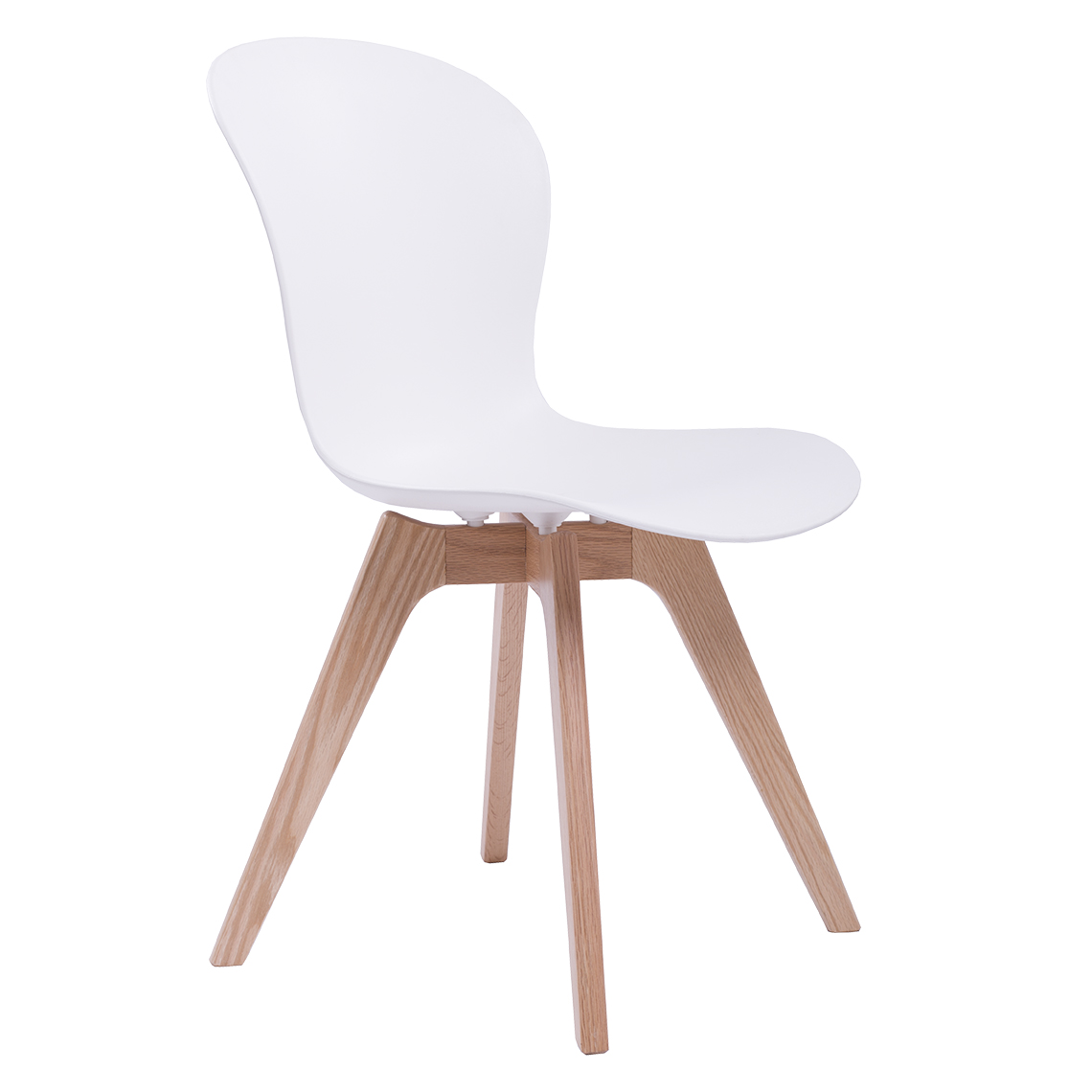 Plastic Dining Chair（wood)
