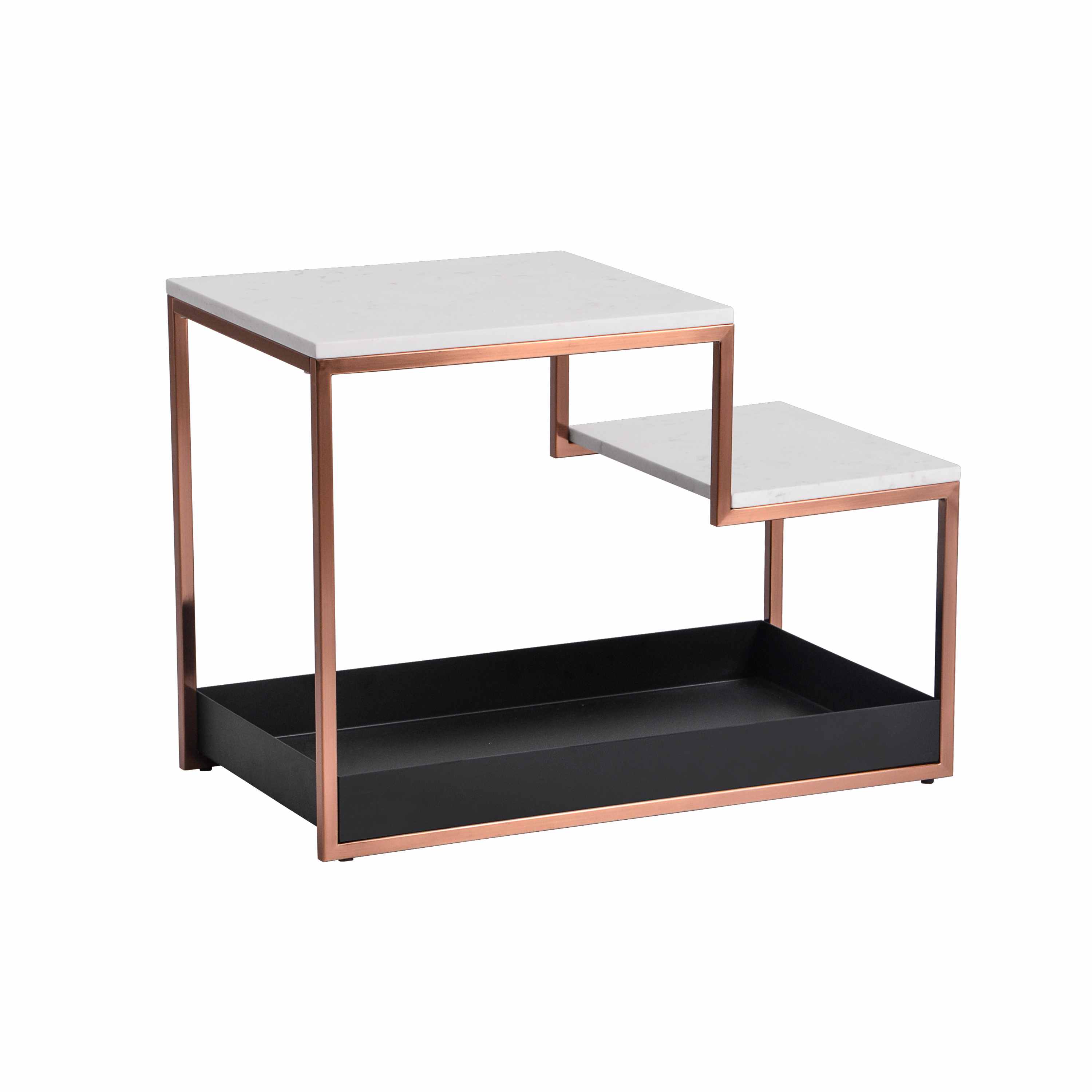 Step Side Table / End Table (Marble)