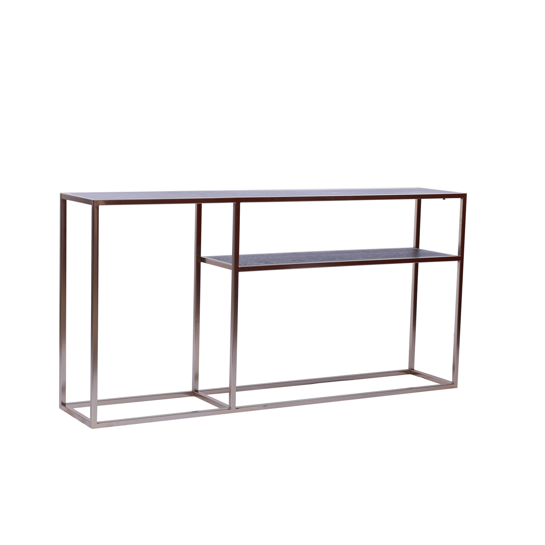 Console Table with Open Shelf