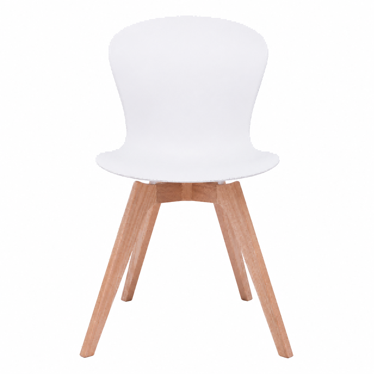 Plastic Dining Chair（wood)
