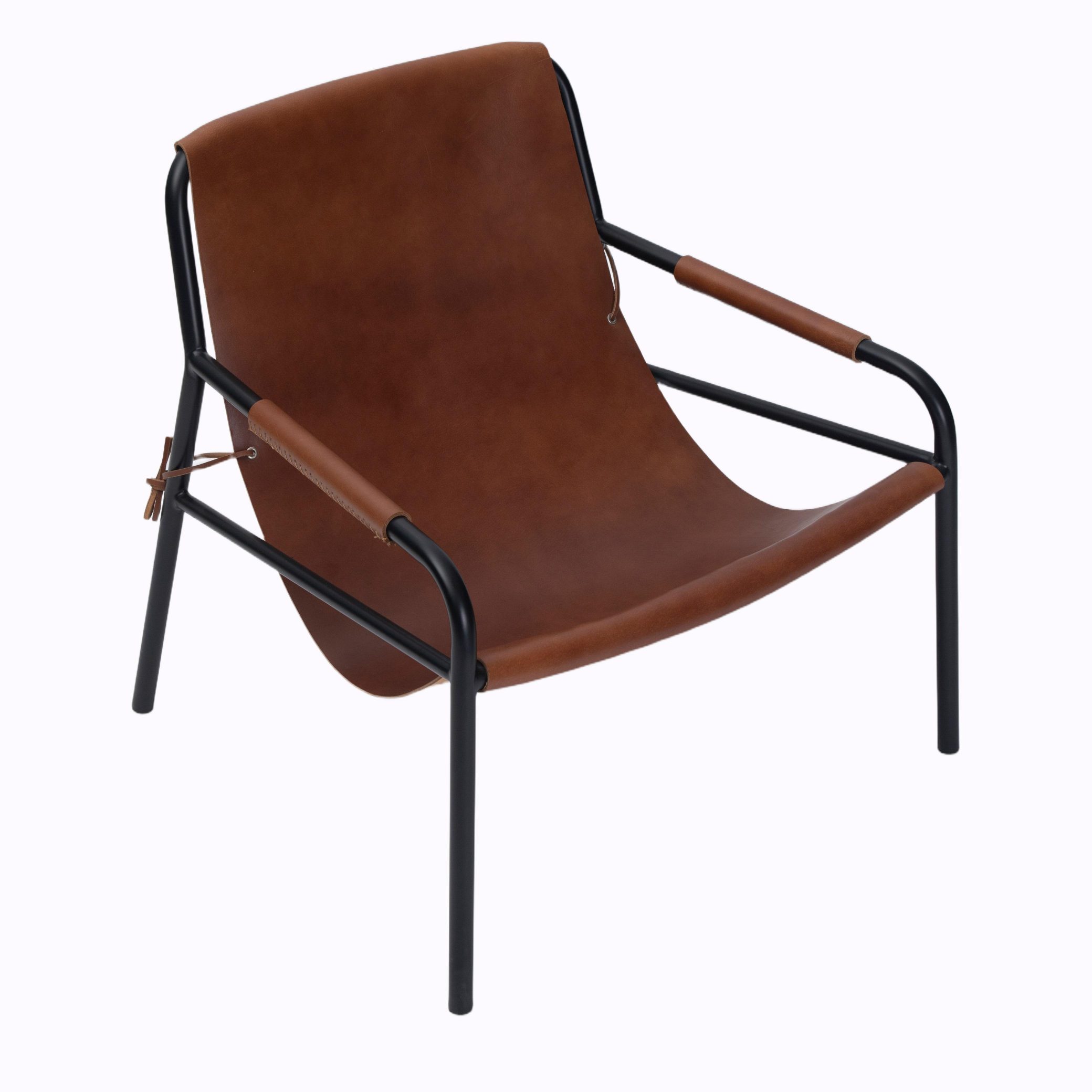 Noma Leather Lounge Chair